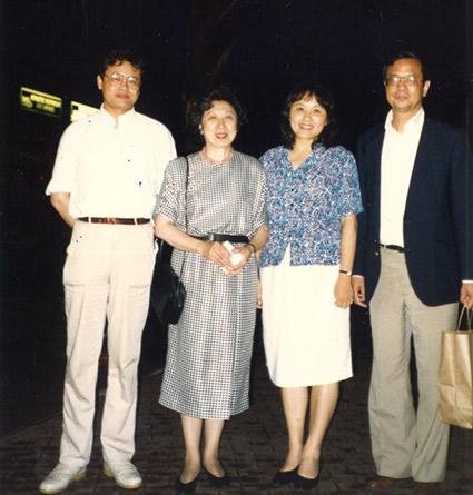 Jack Zhang, Mary Luo, Patsy Lam and Harvey Lam